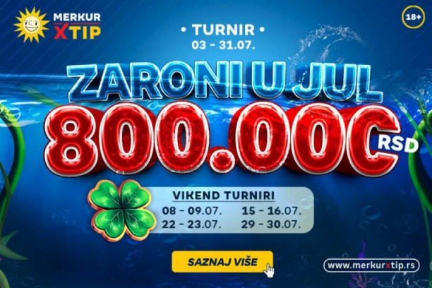 Jul je mesec zabave i zarade!