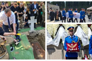 POTRESNE SLIKE SA SAHRANE VOLJENOG ČUVARA ZEJTINLIKA: "Njegovo srce stremilo je, kao u pesmi, uvek negde tamo daleko..."