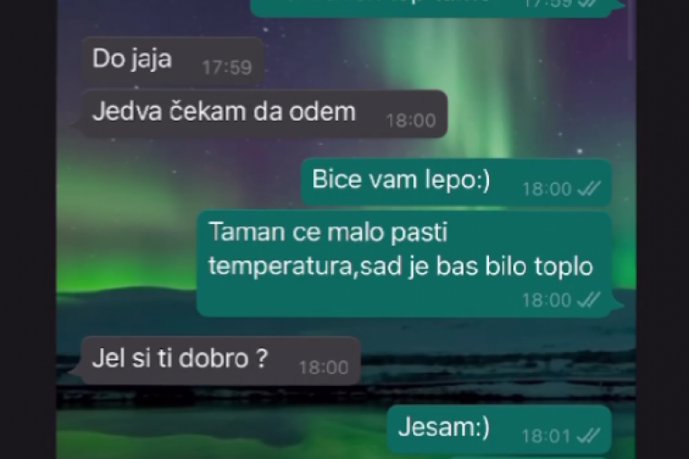 Nataša Šavija i Stefan Karić prepiska
