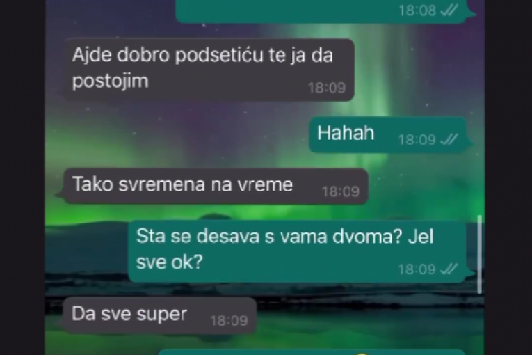 Nataša Šavija i Stefan Karić prepiska