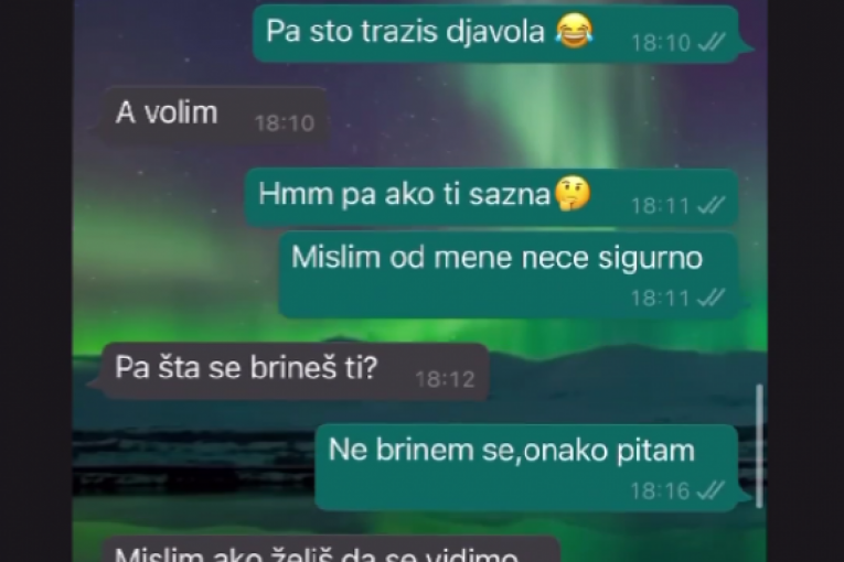 Nataša Šavija i Stefan Karić prepiska