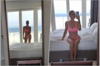 SKINULA SE NATAŠA BEKVALAC, PA POKAZALA IZVAJANO TELO: Vrele obline zaludele muškarce!