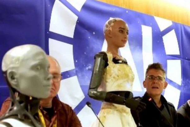 BILI BISMO BOLJE VOĐE, ALI SE NEĆEMO POBUNITI PROTIV LJUDI: Ovo nije naučna fantastika - devet robota okupilo se na konferenciji u Ženevi, čovečanstvu poručili ZAJEDNO MOŽEMO SVE!