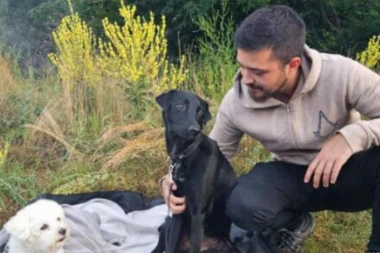 POSLE 4 DANA PRONAŠAO IZGUBLJENOG PSA: Priča ovog Kraljevčanina rasplakala je Srbiju