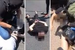 IŠČUPALI GA IZ AUTOMOBILA PA GA BACILI NA ZEMLJU!  Snimak hapšenja osumnjičenog za svirepo ubistvo Milana u Zemunu - spektakularna akcija MUP-a!(VIDEO)