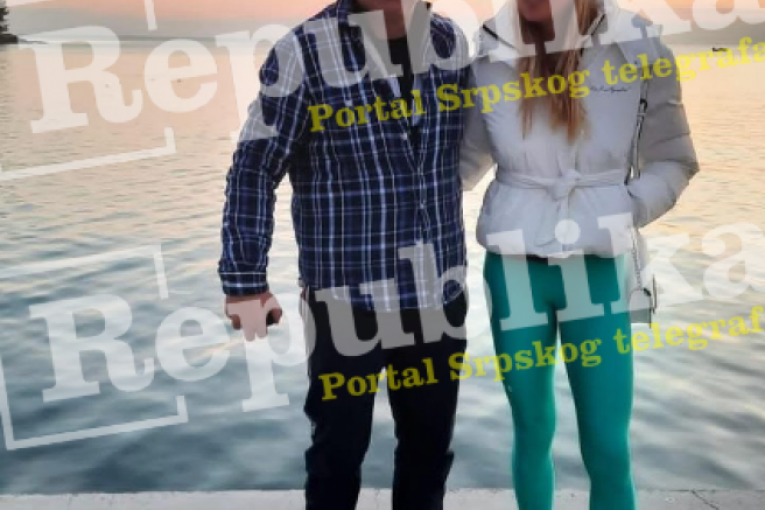 Aca Bulić sa devojkom