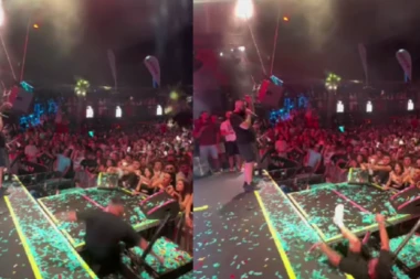 PAO SARAJEVSKI REPER! Džala Brat propao kroz binu, zadobio teške povrede (VIDEO)