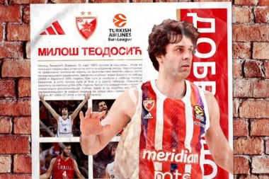 EUFORIJA POVODOM DOLASKA TEODOSIĆA U ZVEZDU MERIDIANBET: Teo vodi crveno-bele na F4 Evrolige!