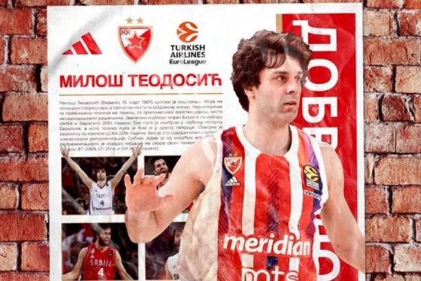 NOVI RAZLOG ZA SLAVLJE DELIJA: Crvena zvezda Meridianbet se oglasila povodom dolaska Miloša Teodosića!