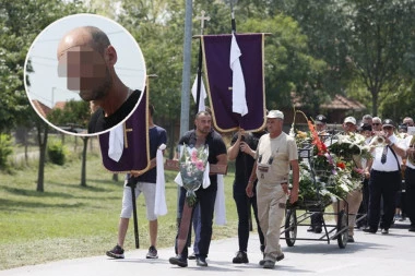 OTAC NOE MILIVOJEV SLOMLJEN OD BOLA: Jedva izdržao da ne padne na sahrani, odmah posle otišao po suprugu u hitnu (FOTO)
