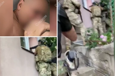 UHAPŠEN UBICA STANISLAVA RŽICKOG! Pogledajte kako FSB upada kroz prozore i hapsi zločinca u gaćama! (VIDEO/FOTO)