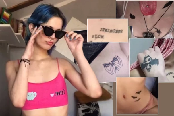 NOA MILIVOJEV JE SLALA JAKE PORUKE PREKO CRTEŽA NA SVOM TELU: Otkrivamo jeziva značenja svih njenih tetovaža (VIDEO)