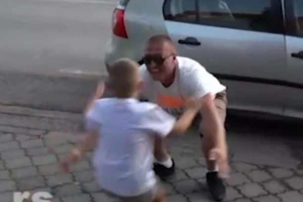 DIRLJIVA SCENA NA KOSOVU! Nemanja Vlašković pušten iz pritvora, njegov susret sa porodicom TERA SUZE NA OČI! (FOTO)