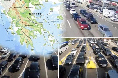 KOLONE VOZILA PARALISALE ULAZ U GRČKU! Agoniji putnika se ne nazire kraj - ''ovo je strašno''