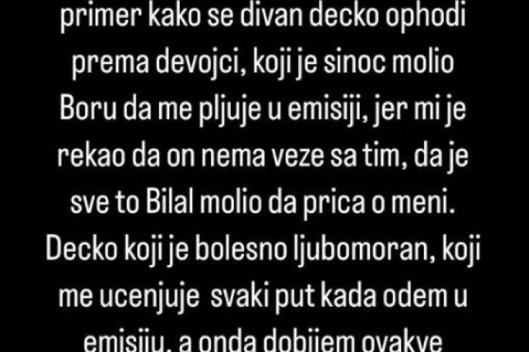 Maja Marinković i Bilal Brajlović prepiske