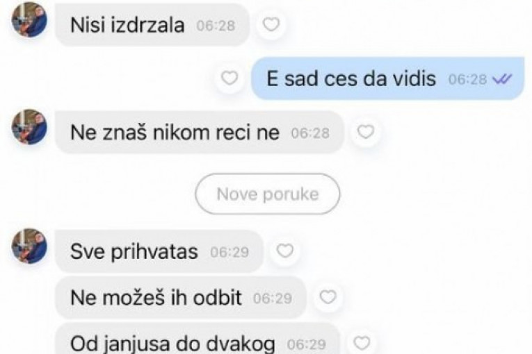 Maja Marinković i Bilal Brajlović prepiske