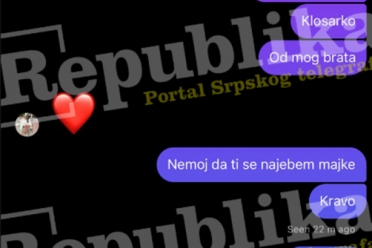 Anita Stanojlović i Sandra Čaprić prepiske