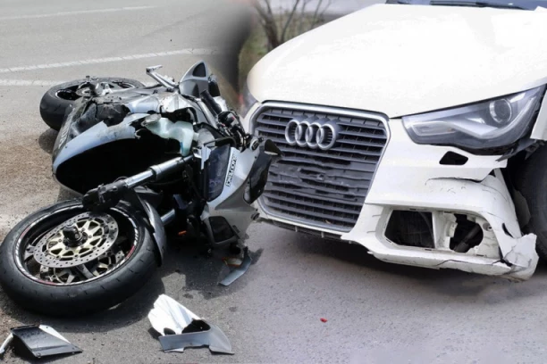 POGINULA MOTOCIKLISTKINJA! Nije joj bilo spasa!