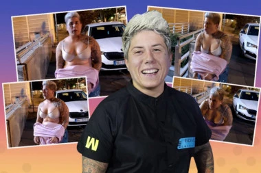 GOLA MATORA NAPRAVILA POMETNJU ISPRED PINKA: Stigla u emisiju, pa se skinula! (FOTO)