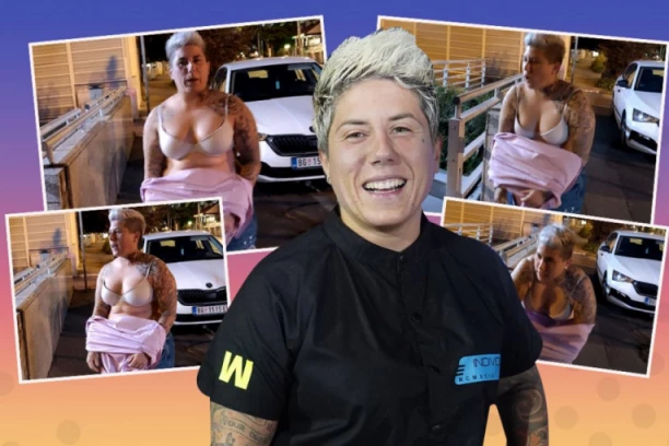 GOLA MATORA NAPRAVILA POMETNJU ISPRED PINKA: Stigla u emisiju, pa se skinula! (FOTO)