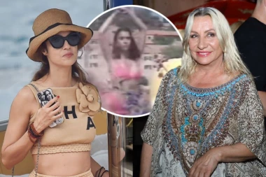 SANDRA MELJNIČENKO MOKRA I GOLA SA VESNOM ZMIJANAC: Vrele scene sa plaže zapalile javnost! (FOTO)