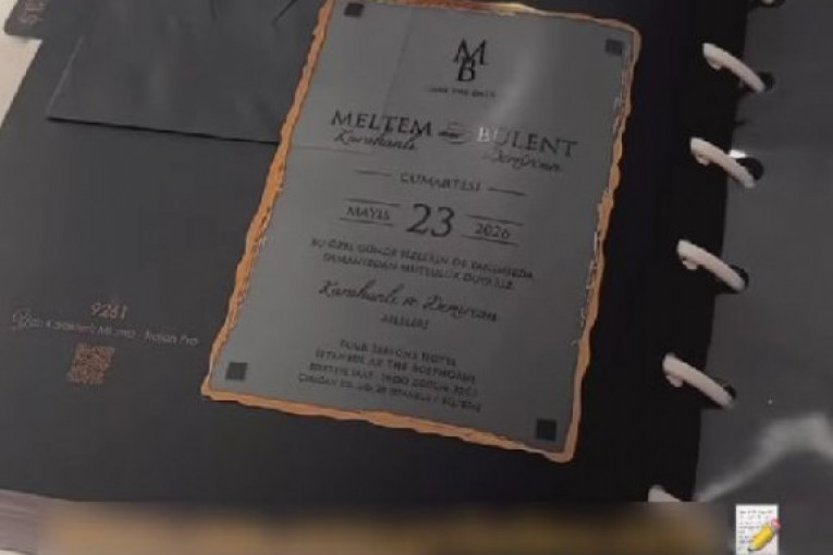 Darko Lazić i Katarina Stojanović pozivnice za svadbu