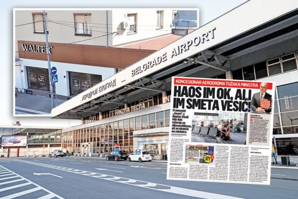 "VALTER" NA DIVLJE GRADI NA AERODROMU: Poznati lanac restorana na udaru Ministarstva!