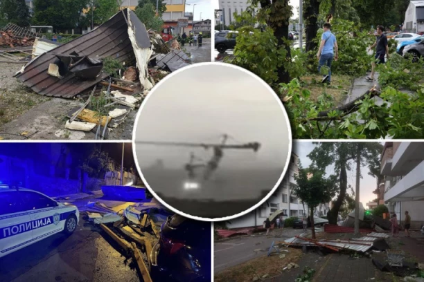 OVAKO JE IZGLEDALA SUPERĆELIJSKA OLUJA KOJA JE URNISALA BEOGRAD! Nema ulice u kojoj nije palo drvo (FOTO)