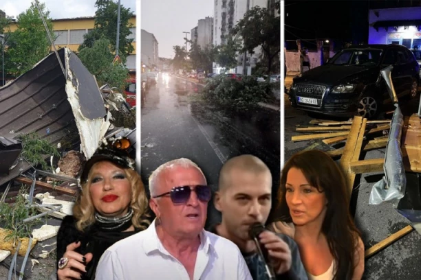 SUPERĆELIJSKA OLUJA UNIŠTILA DOMOVE POZNATIH: Razorene terase, počupani voćnjaci, stravične scene APOKALIPSE! (FOTO)