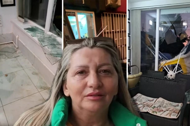 OLUJA RAZORILA DRAGOJEVIĆIMA LOKAL! Da se zalediš od snimka - sve uništeno, staklo letelo po lokalu! (VIDEO)