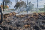 MILANU UDAR GROMA ZAPALIO SENJAK! Borba vatrogasaca sa vatrenom stihijom trajala SATIMA! (FOTO)