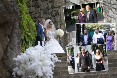 VENČANJE KAO IZ BAJKE: Marija Mikić zablistala u VENČANICI, njen izabranik ima posebnu pratnju! (VIDEO)
