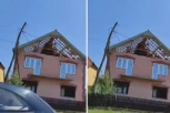 STRAVIČNO NEVREME OGOLILO KUĆU NADOMAK ŠAPCA! Vozač prošao pored kuće, pa snimio JEZIV prizor! (VIDEO)