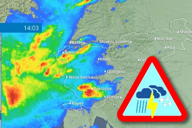 ALARMANTNO! Na snazi nova CRVENA UZBUNA: Snažno nevreme protutnjaće za ČETIRI SATA - stiže iz Italije prvo u ove delove (VIDEO)
