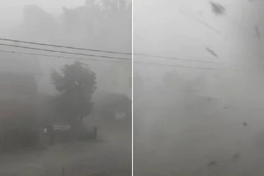 JEZIVO NEVREME POGODILO REPUBLIKU SRPSKU: Vetar duva tolikom jačinom da nosi sve pred sobom!