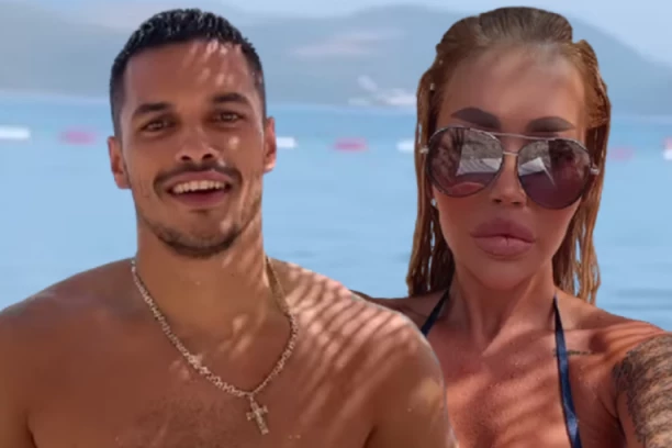 VRELE SCENE NA PLAŽI: Žana i Marko zaboravili na ljude oko sebe, pa se PREPUSTILI STRASTIMA!