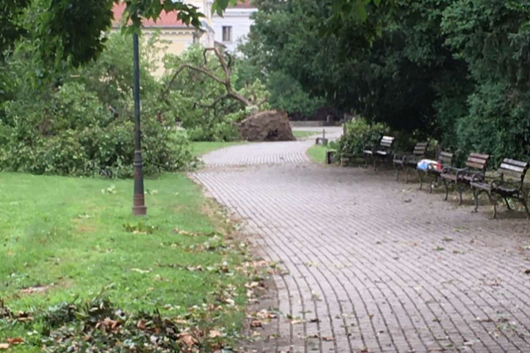 Zatvoren park u Novom Sadu