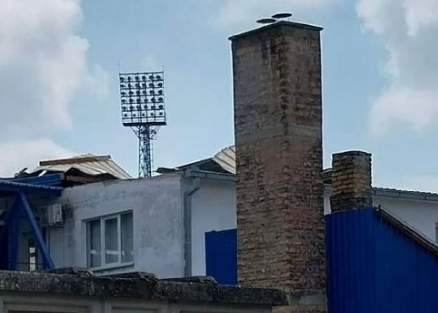 Na stadionu u Bačkoj Palanci je naneta velika šteta tokom oluje