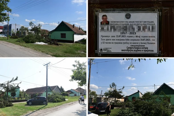 JEZIV PRIZOR DAN POSLE OLUJE U BAČKOJ PALANCI: Stabla iščupana, krovovi oštećeni, žice pokidane, jedan muškarac POGINUO (FOTO)