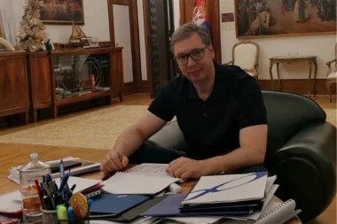 JAKA PORUKA PREDSEDNIKA VUČIĆA: Srbija ide napred i ne želi da stane, čeka nas mnogo dobrih stvari u danima pred nama