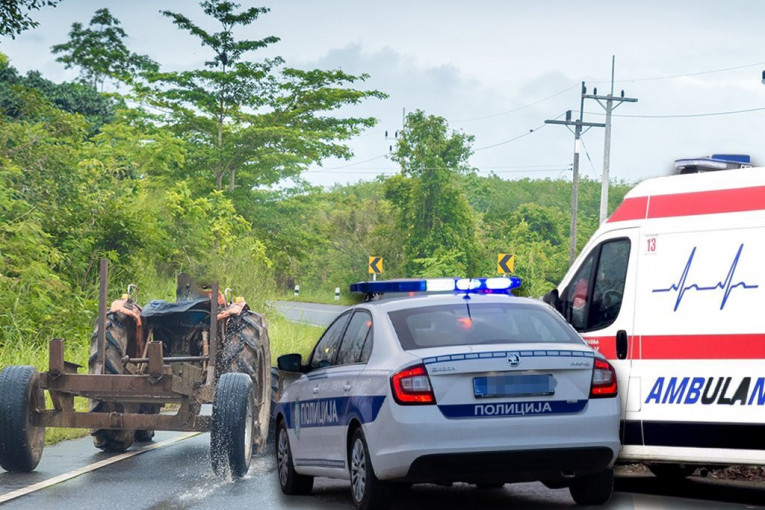 OTAC DRŽAO DETE, ISPUSTIO GA IZ NARUČJA KADA JE DEDA NAGLO ZAKOČIO TRAKTOR?! Stravični detalji nesreće u Grockoj: "Vrištali su po dvorištu!"