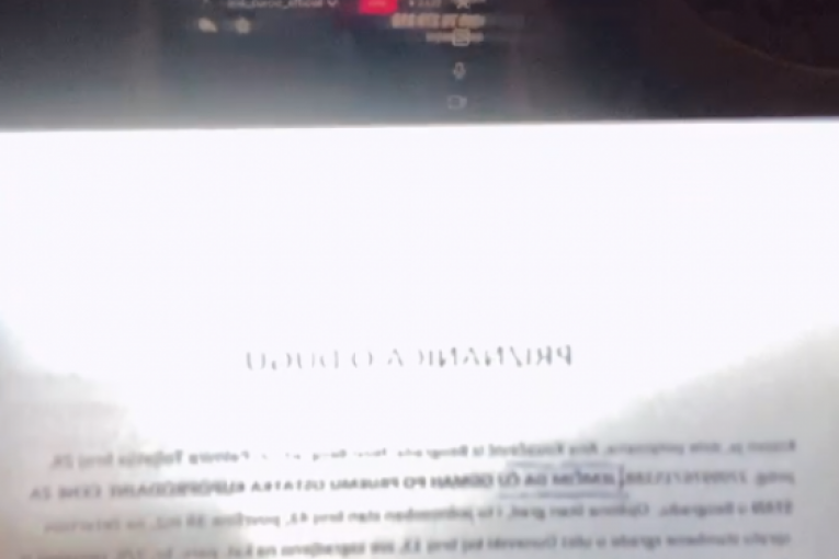 Ana Ćurčić pokazuje dokaze protiv Zvezdana