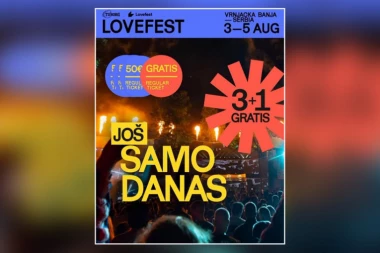 TUBORG LOVEFEST: Akcija 3+1 aktuelna do ponoći!