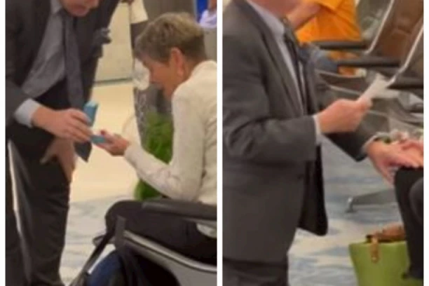 NAKON 60 GODINA JE ZAPROSIO LJUBAV SVOG ŽIVOTA: Putevi su im se razišli a onda je sačekao na aerodromu i rekao joj SVE (VIDEO)