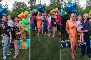 SLAVLJE U NIŠU NA VRHUNCU! Miljana i Ivan Marinković priredili sinu Željku rođendan za pamćenje! (FOTO)