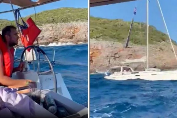 SRBI SPASLI STRANE TURISTE SA POTONULOG GLISERA U CRNOJ GORI "Talasi su ih nosili ka stenama! Morali smo brzo da reagujemo"