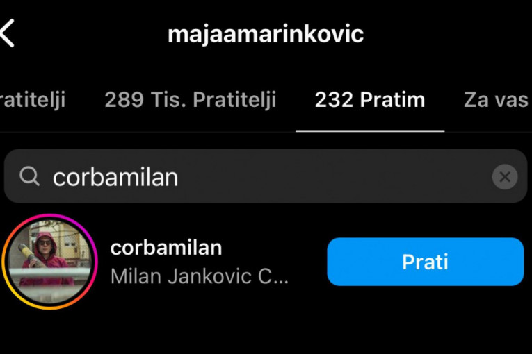 Maja zapratila Čorbu