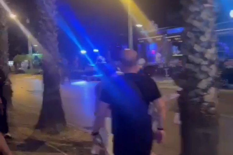 Tuča na nastupu Anabele Atijas