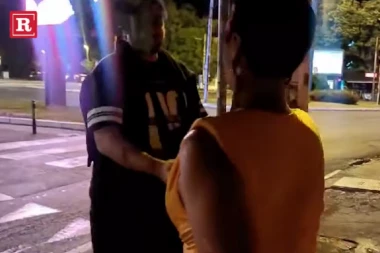 MILJANI POZLILO ZBOG ZOLE! Uhvatila bivšeg za ruku i ne pušta, snimak govori više od hiljadu reči (VIDEO)