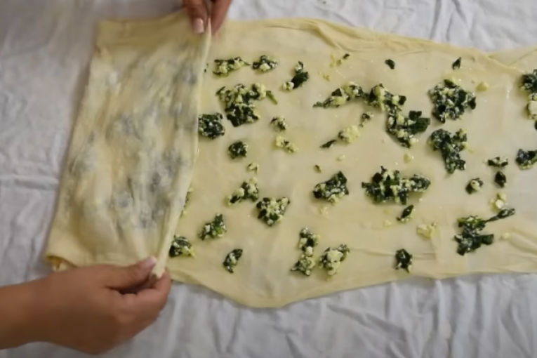 Nakon stavljanja fila preklopiti jedan kraj